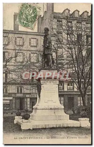 Saint Etienne Cartes postales Le monument Francis Garnier