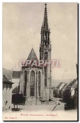 Thann - La Cathedrale - Cartes postales