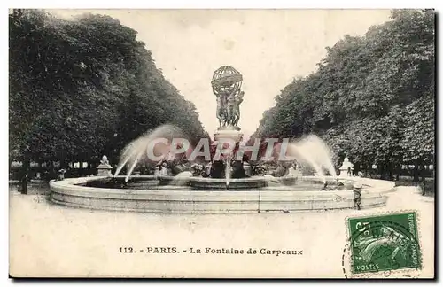 Paris 6 - La Fontaine de Carpeaux - Ansichtskarte AK