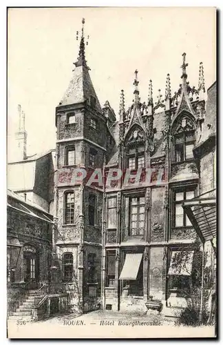 Rouen - Hotel Bourgtheroulde - Cartes postales