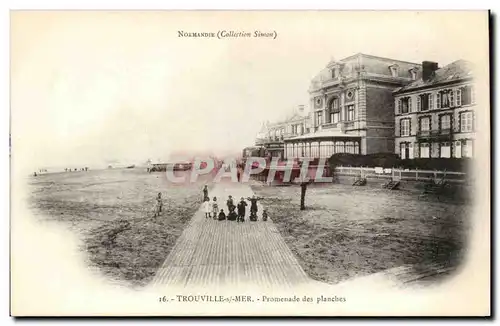 Trouville - Promenade des Planches - Cartes postales