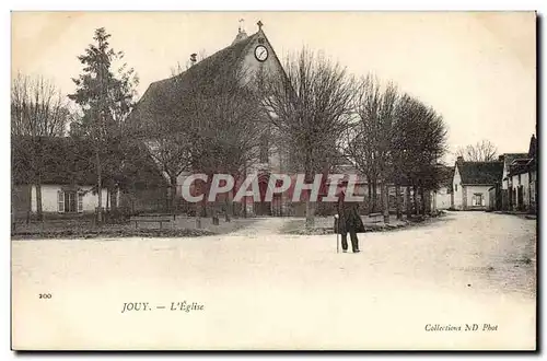 Jouy - L&#39Egise - Cartes postales