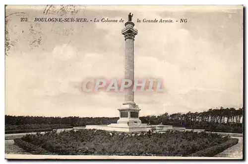 Boulogne sur Mer - La Colonne de la Grande Armee - Cartes postales