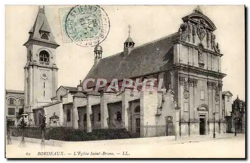 Bordeaux - L&#39Eglise Saint Bruno - Ansichtskarte AK