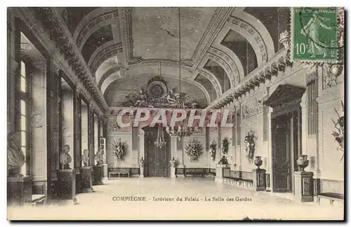Compiegne - Interieur du Palais - La Salle des Gardes - Cartes postales