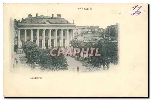 Nantes - La Bourse - Ansichtskarte AK