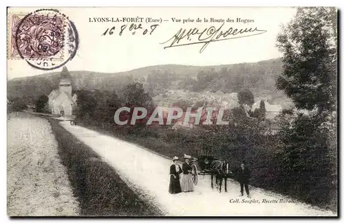 Lyon la Foret - Vue prise de la Route des Hognes - Cartes postales