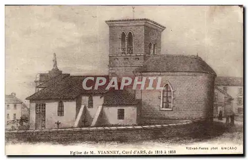 Cure d&#39Ars - Eglise de M Vianney - Ansichtskarte AK