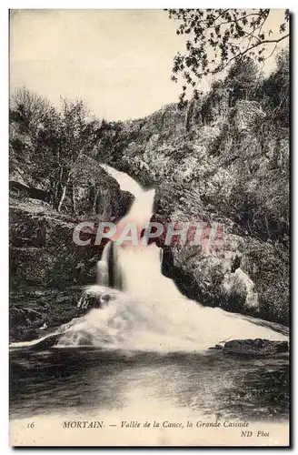 Mortain Vallee de la Cance la Grande Cascade - Ansichtskarte AK