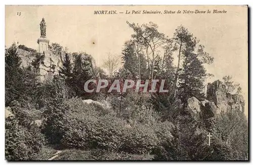 Mortain - Le Petit Seminaire - Statue de Notre Dame la Blanche - Cartes postales