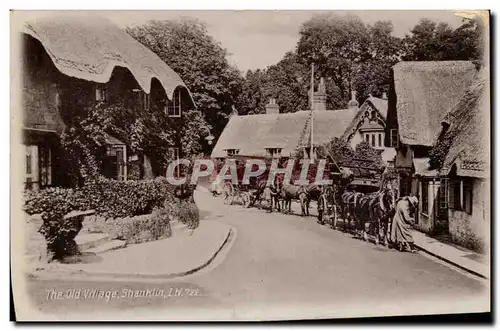 Grande Bretagne Great BRitain Ansichtskarte AK The old village Shanklin