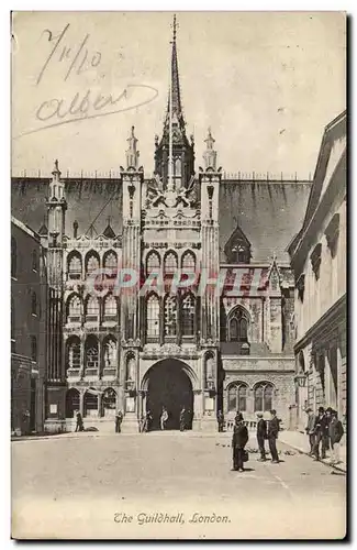 Grande Bretagne Great BRitain Cartes postales The guildhall London Londres