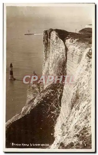 Grande Bretagne Great BRitain Ansichtskarte AK Beachy head & lighthouse (phare)