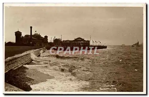 Grande Bretagne Great BRitain Ansichtskarte AK Southsea Clarence Pier