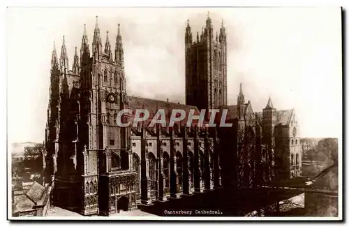 Grande Bretagne Great BRitain Ansichtskarte AK Canterbury cathedral