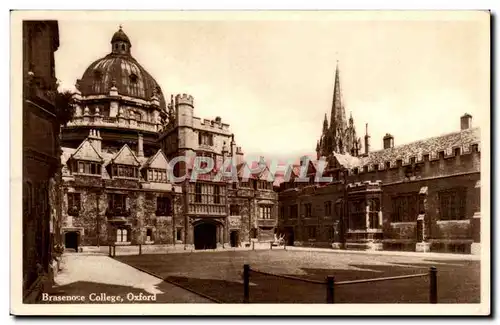 Grande Bretagne Great BRitain Cartes postales Brasenose college Oxford