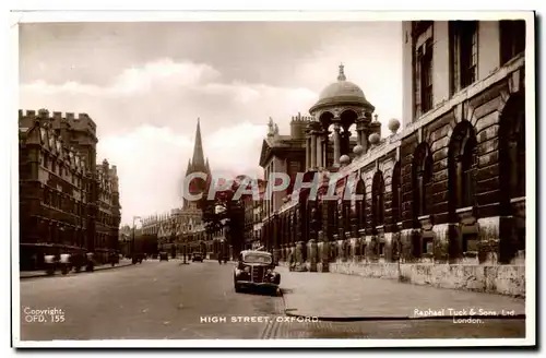 Grande Bretagne Great BRitain Cartes postales High street Oxford