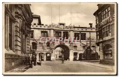 Grande Bretagne Great Britain Cartes postales Stonebow Lincoln