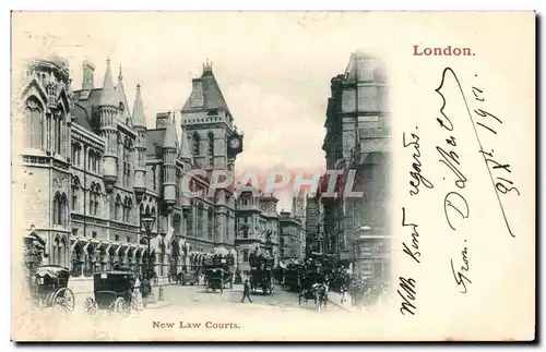 Angleterre - England - London - The New Law Courts - Cartes postales