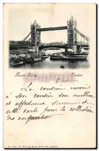 Angleterre - England - London - Tower Bridge - Cartes postales