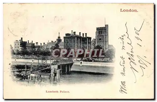 Angleterre - England - Lambeth Palace - Ansichtskarte AK