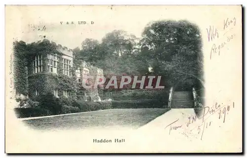 Angleterre - England - Derbyshire - Haddon Hall - Cartes postales