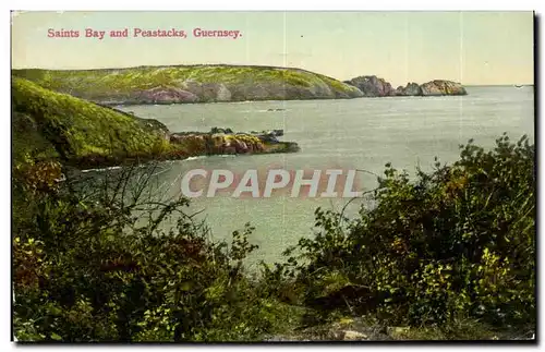 Angleterre - England - Guernsey - Saints Bay and Peastacks - Cartes postales