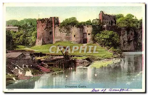 Grande Bretagne Great BRitain Cartes postales Chapstow castle