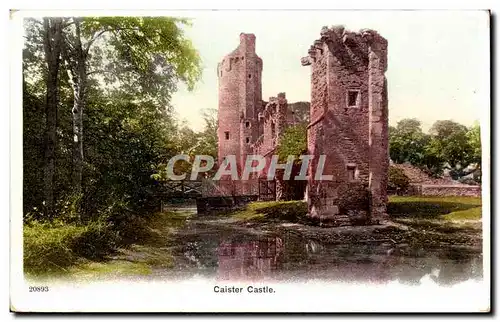 Grande Bretagne Great BRitain Ansichtskarte AK Caister castle