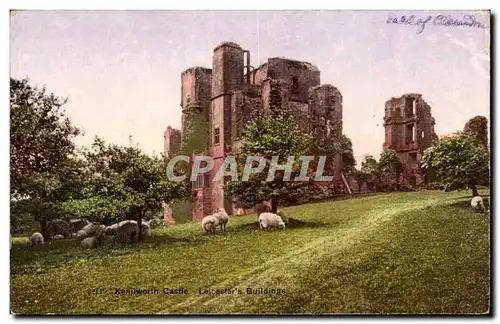 Grande Bretagne Great BRitain Ansichtskarte AK Kenilworth castle Lesicester&#39s buildings