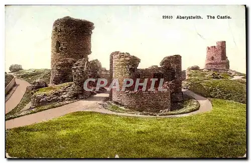 Grande Bretagne Great BRitain Cartes postales Aberystwith castle