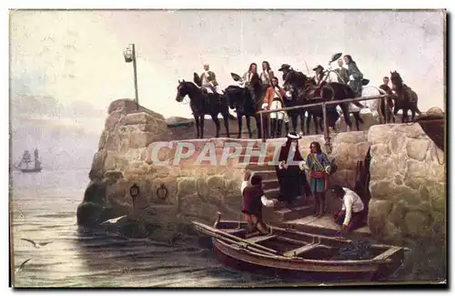 Grande Bretagne Great BRitain Cartes postales a lost cause Andrew Carrick Cow The gallery