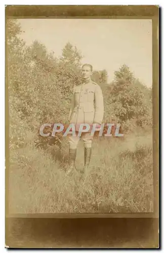 CARTE PHOTO Militaria Soldat