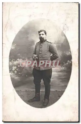 CARTE PHOTO Militaria Soldat