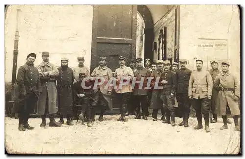 CARTE PHOTO Militaria Soldats