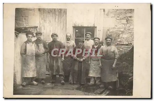 CARTE PHOTO Bouchers Boucherie TOP