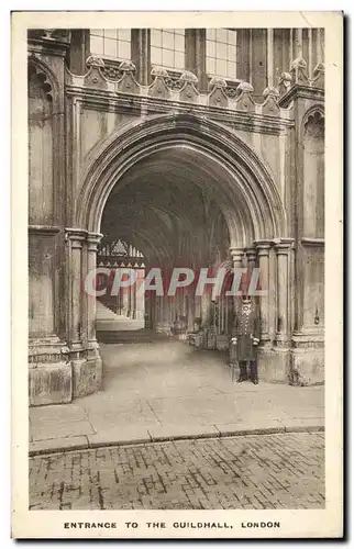 Angleterre - England - London - Londres - Entrance To The Guildhall - Ansichtskarte AK