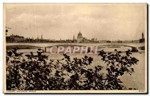 Angleterre - England - London - Londres - Waterloo Bridge - Cartes postales