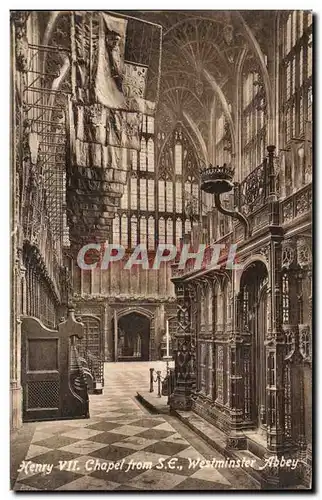 Angleterre - England - London - Londres - Henry VII Chapel from S E Westminster Abbey - Cartes postales