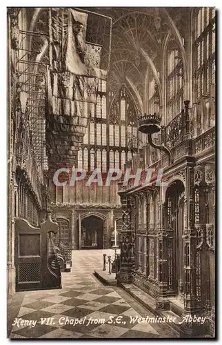 Angleterre - England - London - Londres - Henry VII Chapel from S E Westminster Abbey - Ansichtskarte AK