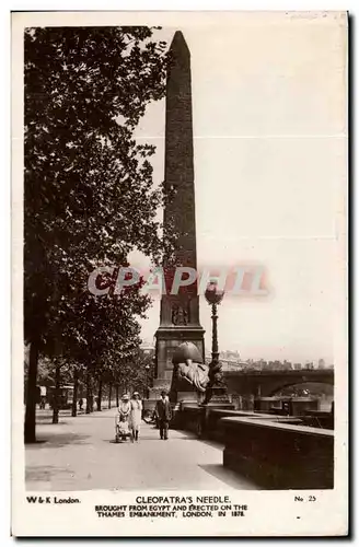 Angleterre - England - London - Londres - Cleopatra&#39s Needle - Thames Embankment - Cartes postales