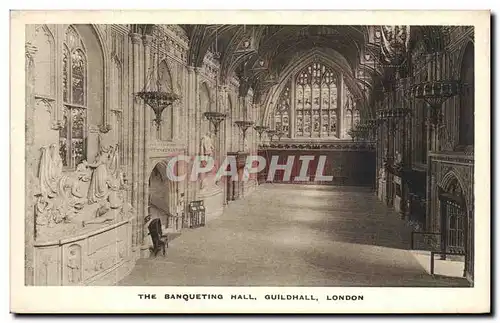 Angleterre - England - London - Londres - The Banqueting Hall - Guildhall - Ansichtskarte AK