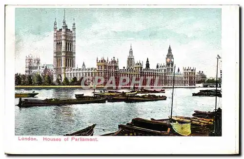 Angleterre - England - London - Londres - House of Parliment - Cartes postales