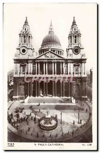 Angleterre - England - London - Londres - St Paul&#39s Cathedral - Ansichtskarte AK