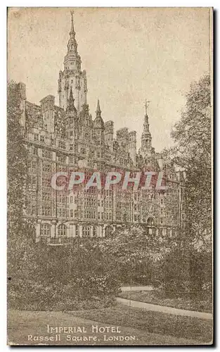 Angleterre - England - London - Londres - Imperial Hotel - Russell Square - Cartes postales