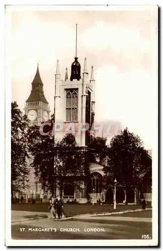 Angleterre - England - London - Londres - St Margaret&#39s Church - Ansichtskarte AK