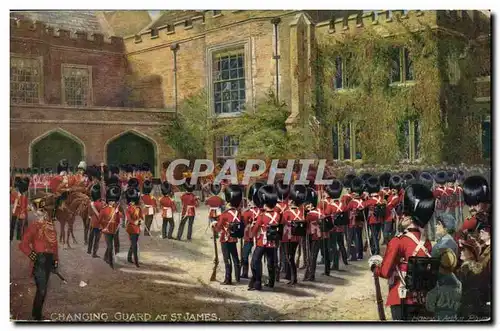 Angleterre - England - London - Londres Changing Guard at St James - Ansichtskarte AK