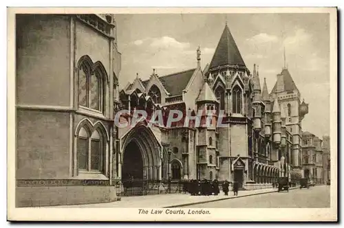 Angleterre - England - London - Londres The Law Courts - Ansichtskarte AK