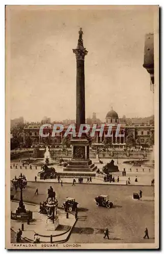 Angleterre - England - London - Londres Trafalgar Square - Cartes postales