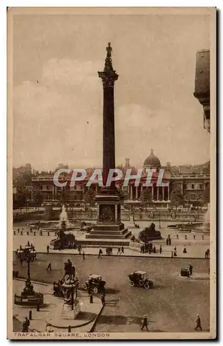 Angleterre - England - London - Londres Trafalgar Square - Ansichtskarte AK